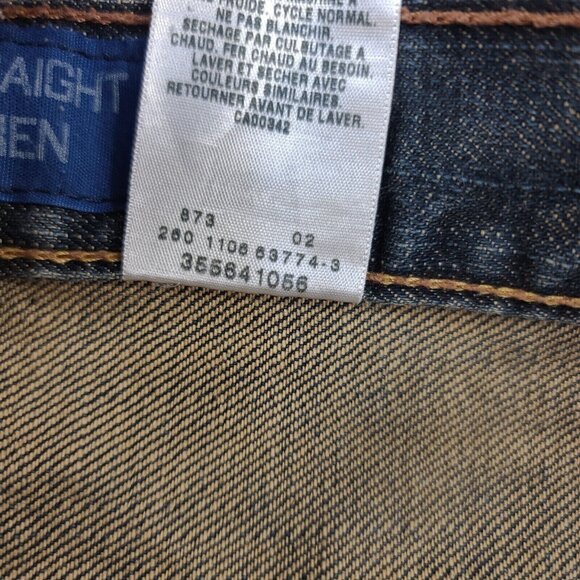 Levis Mens Denim 539 Shorts Size 34 Blue Vintage Straight Biker Cut Offs Y2K - Picture 7 of 7